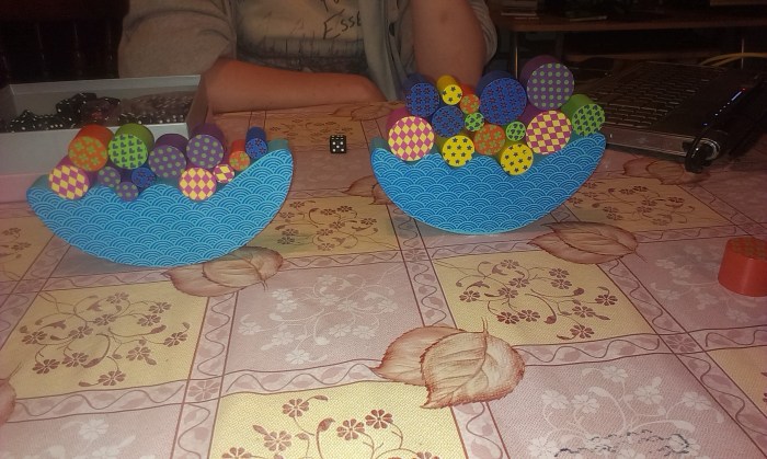 The one on the left is the Minus boat and the one on the right is the Plus boat.