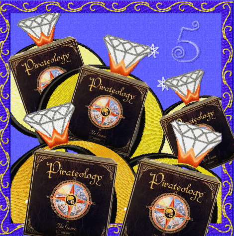 Five Gold Pirateologys