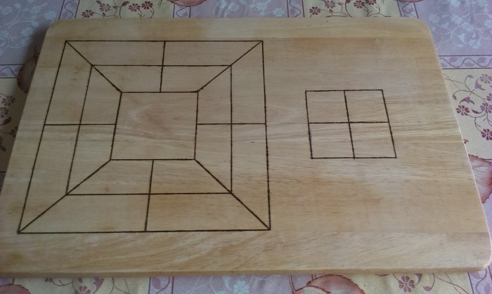 My proudly crafted board!