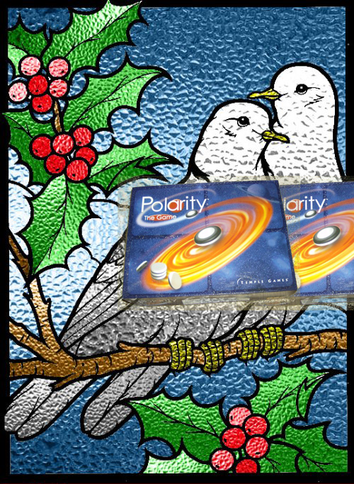 Two Polarity Doves...not world class photoshopping