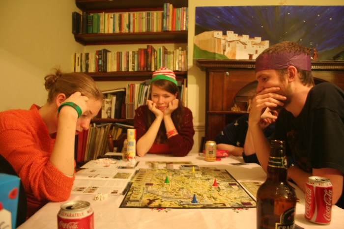 This moment look like deep concentration and evil eyes...but don;t be deceived...