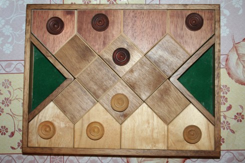 The Game after one move each.