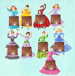 Nine Ladies (Morris) Dancing