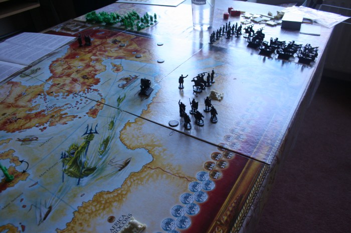 A newly bought army.