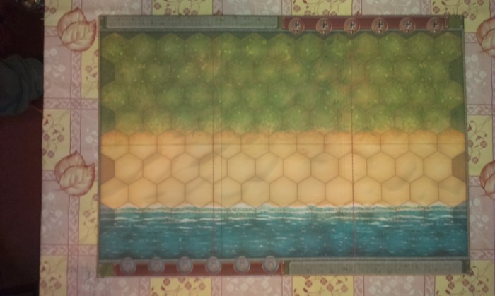 The board beach side